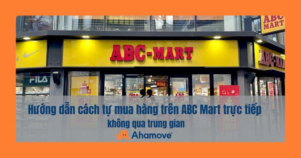 cách tự order hàng abc mart