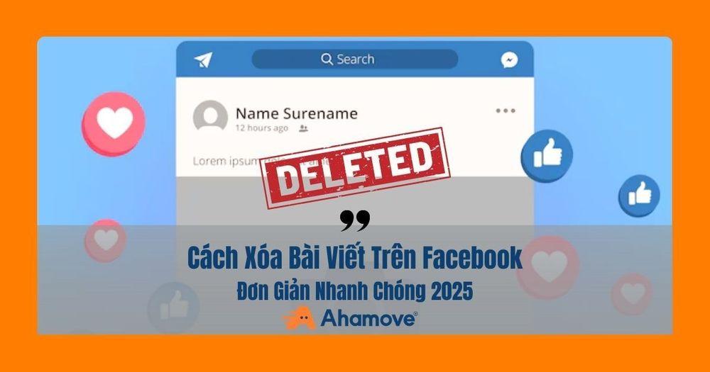 Cách xóa bài viết trên Facebook