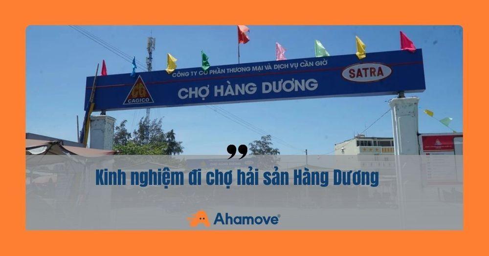 chợ hải sản hàng dương