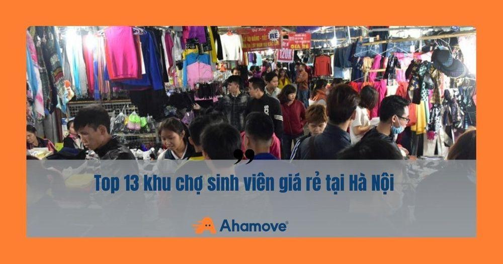 chợ sinh viên tại hà nội