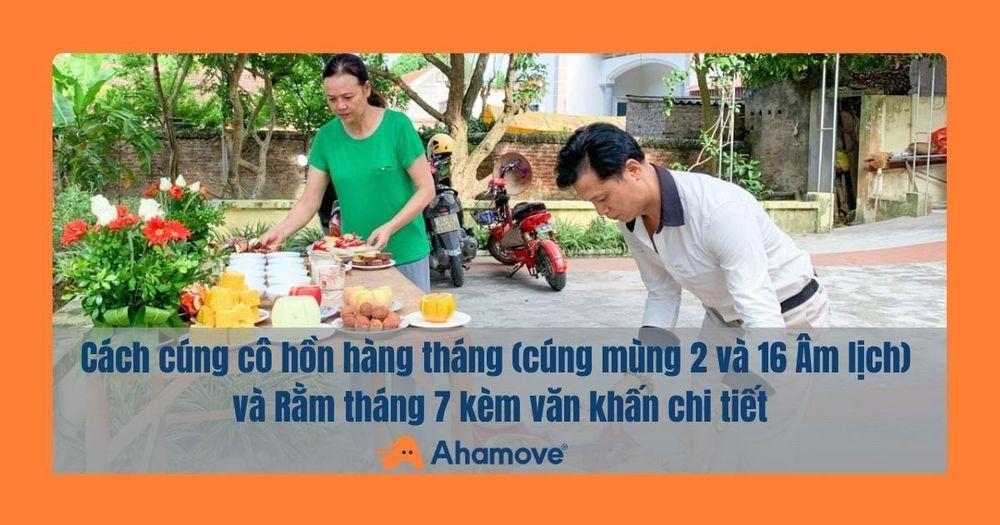 cúng cô hồn hàng tháng