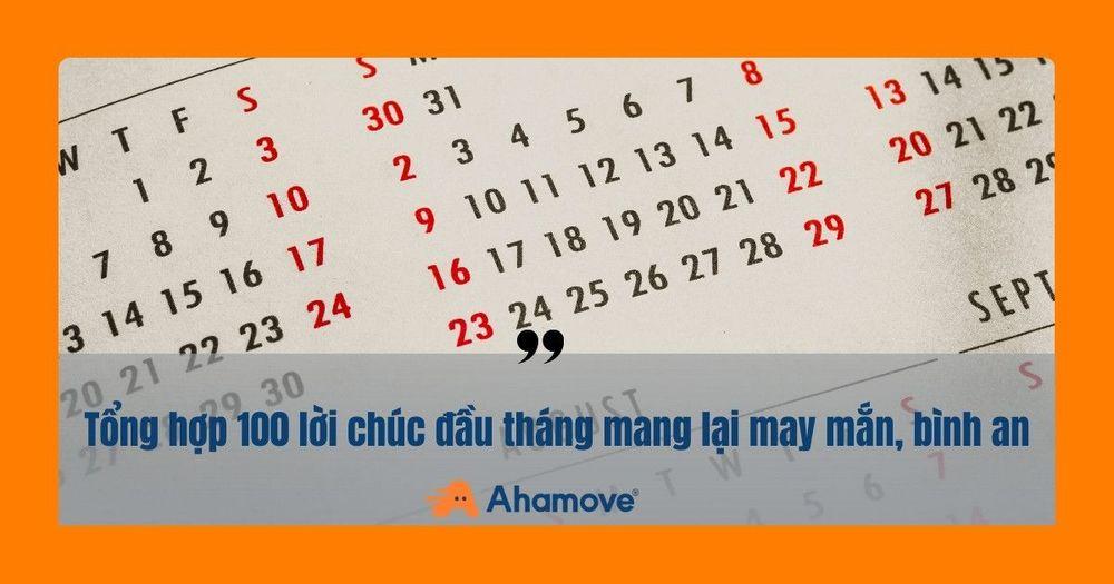 lời chúc đầu tháng