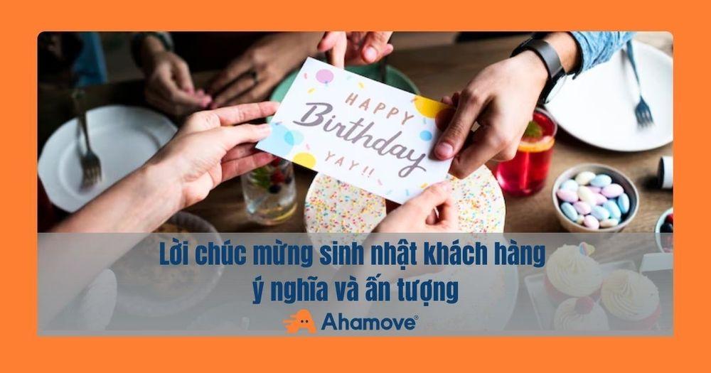 lời chúc mừng sinh nhật khách hàng
