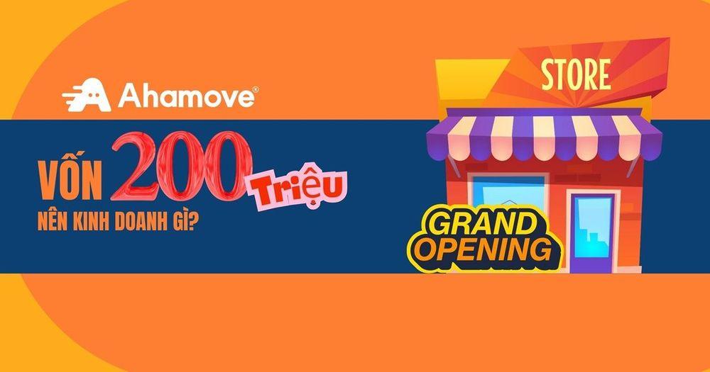 Vốn 200 triệu kinh doanh gì