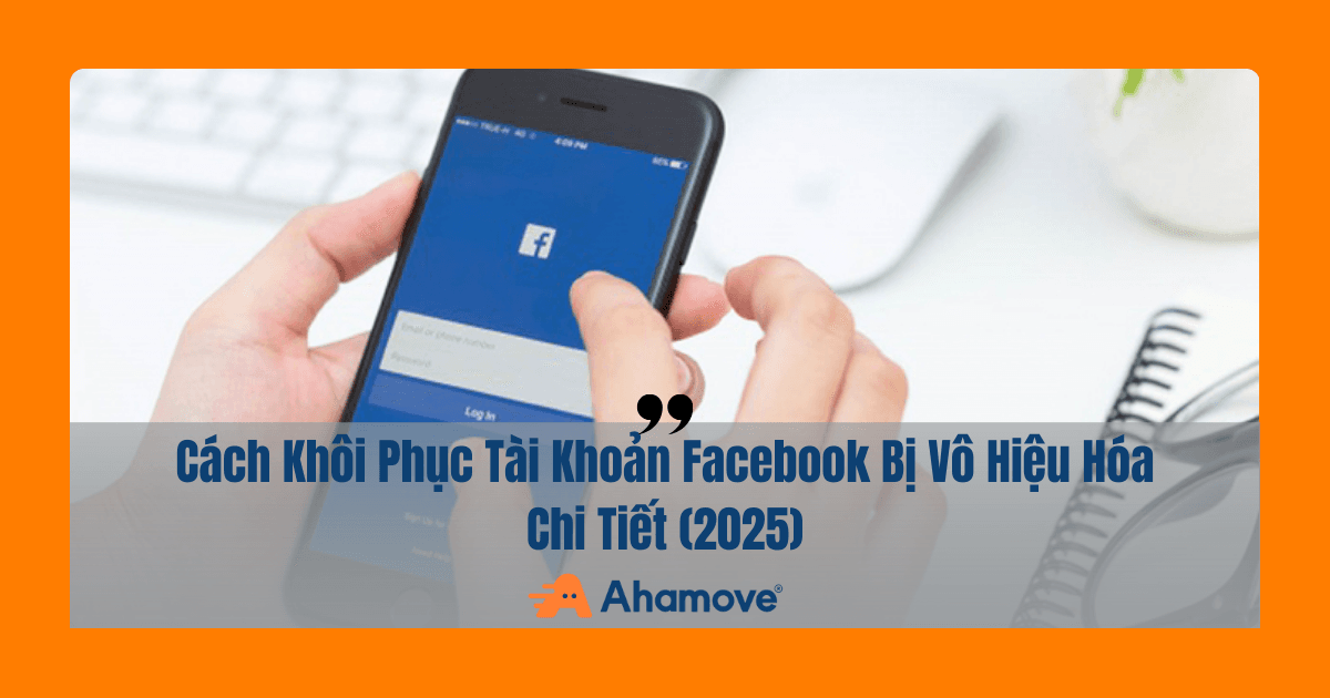 tài khoản facebook bị vô hiệu hoá