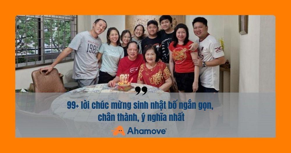 lời chúc mừng sinh nhật bố